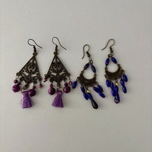 2 Pairs of Fun Earrings